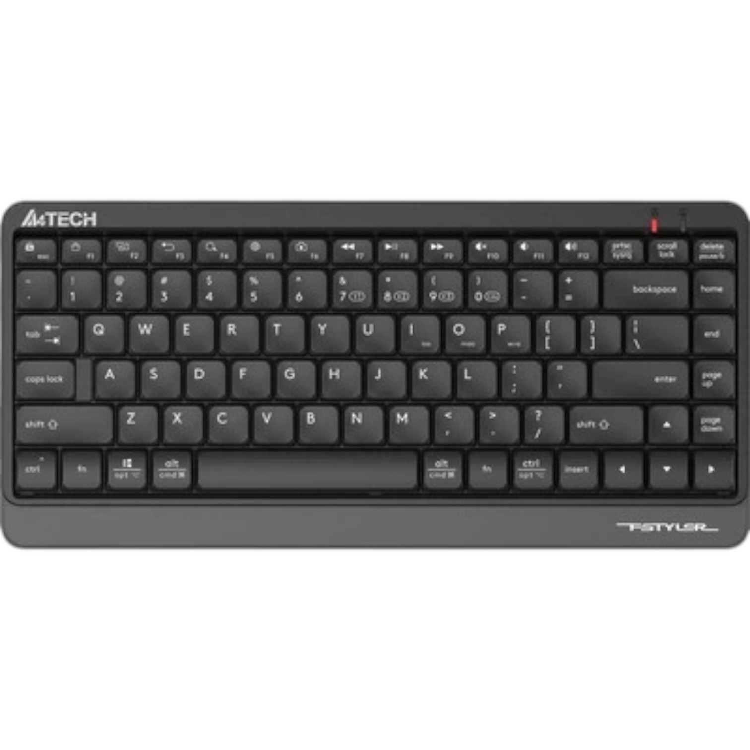 Клавіатура бездротова A4tech FBK11 Grey / компактна (без NumPad) NEW 00-00015813